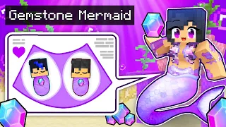 APHMAU Playing PREGNANT GEMSTONE MERMAID in Minecraft! - Parody Story(Ein,Aaron and KC GIRL)