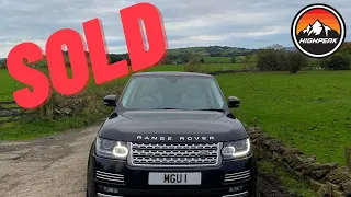 I SOLD MY RANGE ROVER...