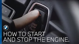 BMW UK | How do I start and stop the engine?