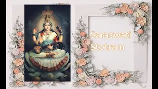 Saraswati Stotram