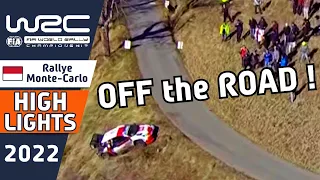 WRC Rally Highlights : Saturday Morning Day 3 WRC Rallye Monte-Carlo 2022