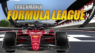 My First FORMULA 1 Race in TRACKMANIA!