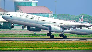 12Mins Of Landings & Takeoffs Airplane At Juanda Surabaya Int'l Airport Plane Spotting