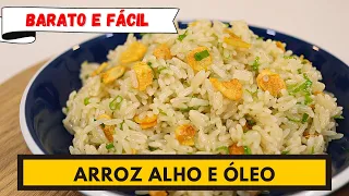 ARROZ ALHO E ÓLEO