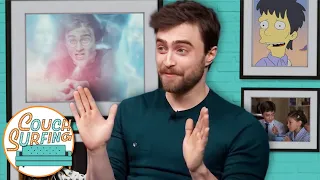 Daniel Radcliffe Rewatches His Roles In 'Harry Potter,' 'The Simpsons' & More (2019) | Couch Surfing