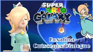 ⭐️Super Mario Galaxy - all Princess Rosalina Cutscenes and Dialogue⭐️