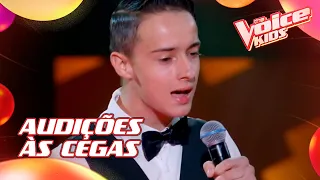 Wellinton Pedro canta 'A Mulher Maravilha' nas Audições às Cegas – The Voice Kids | 8ª Temporada