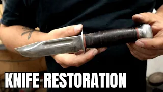 Restoring an Antique WWII Military Knife