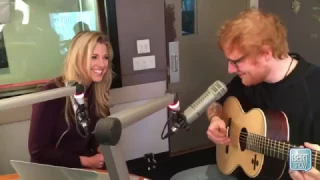 Ed Sheeran Sings "Friends" Theme Song On The Bert Show