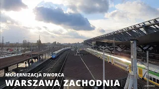 Warszawa / Warsaw Modernizacja Dworca Warszawa Zachodnia - peron 5 / Warsaw West Railway Station