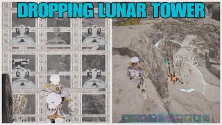 ARK OFFICIAL WIPING LUNAR TOWER AND PVP 🪐 #ruin #arksurvivalevolved #matrix #pvp