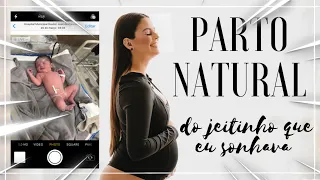 MEU RELATO DE PARTO NATURAL | SUS | 39 SEMANAS | DILATEI 5CM EM CASA SEM SABER