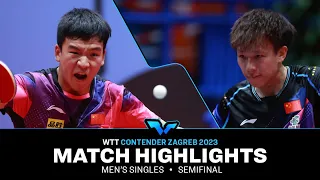 Lin Gaoyuan vs Xiang Peng | MS SF | WTT Contender Zagreb 2023