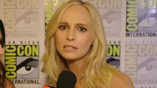 Candice Accola Reveals Steroline Future TVD Season 7 - Comic Con 2015