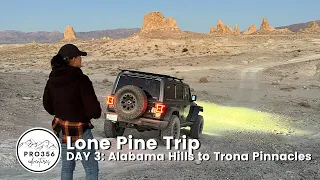 Exploring the Cerro Gordo Trail and the Trona Pinnacles | Day 3 | Lone Pine Trip