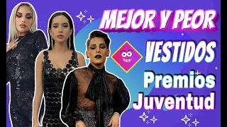 LOS MEJOR Y PEOR VESTIDOS DE LOS PREMIOS JUVENTUD: KIM LOAIZA, DOMELIPA, KUNNO ¡Y MÁS!