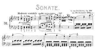 Beethoven: Sonata No.31 in A-flat Major, Op.110 (Lortie, Siirala, Kovacevich)