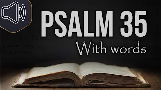 Psalm 35 King James Version (KJV) Audio Bible | Prayer against unjust enemies