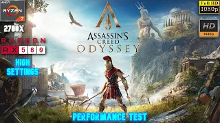 Assassin's Creed Odyssey 1080p & 1440p High Settings Performance Test | Ryzen 7 2700X + RX 580 4GB