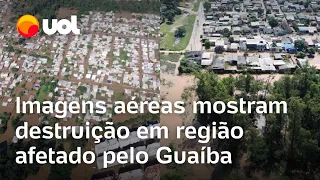 Rio Grande do Sul: Vídeo mostra situação de casas inundadas após nível recorde do Guaíba no RS