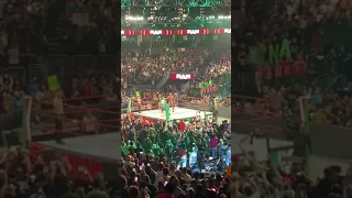 John Cena EPIC Entrance (MASSIVE POP) And Hugs Randy Orton And Matt Riddle LIVE REACTION 8/9/21