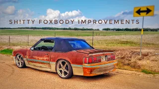 Project FOXIDIZED gets some "Hand-me-down" Upgrades - A Rusty 1987 Mustang GT Convertible