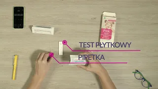 Jak wykonać Pink Płytkowy test ciążowy