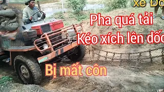 Công Nông chở nặng lên dốc cao