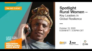 #DevexEVENT: Spotlight Rural Women — Key Leaders in Global Resilience