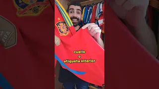 ORIGINAL vs FAKE 🚨 Cómo saber si una camiseta de fútbol es verdadera ADIDAS