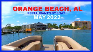 Orange Beach, AL Restaurant's by Boat May 2022