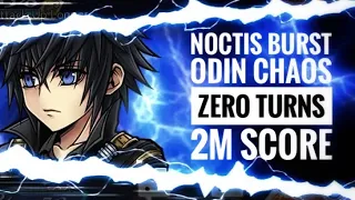 DFFOO [GL] Odin Chaos - Noctis Burst Showcase (Zero Turns | 2M Score)