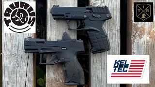 Taurus TX-22 Compact vs Keltec P17 / 22LR Battle