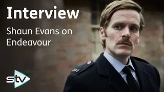 Shaun Evans explains his new moustache | Endeavour