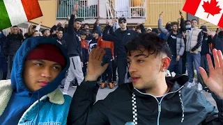 CANADIANS REACT TO ITALIAN DRILL - JAMIL FEAT. BABY GANG - SPORT (OFFICIAL VIDEO)