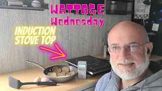 Wattage Wednesday Bonus: Wattage Use for an Induction Stove