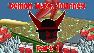 Demon Mask Journey Part 1 In ROBLOX Bee Swarm Simulator (Getting All The Red Extracts That I Need)