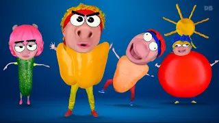 Troll Tigiboo | Potato & Tomato, Cucumber & Pepper Doodles | D Billions Funny Songs