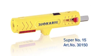 Jokari Super Secura No. 15. univerzális kábelcsupaszító