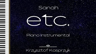 etc. - Sanah | Instrumental | Original Key (with lyrics)