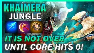 How to deal with SETBACKS and make a STRONG COMEBACK! - Predecessor Khaimera Jungle Gameplay