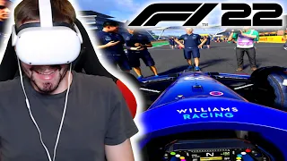 F1 in VIRTUAL REALITY!😍 | F1 22 VR Gameplay