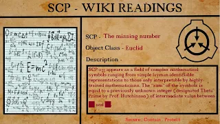 SCP-033 I The Missing Number I SCP Foundation