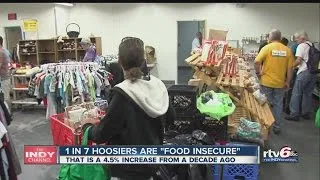 1 in 7 Hoosiers are "food insecure"