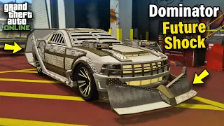 GTA 5 Online: VAPID FUTURE SHOCK DOMINATOR Customization & Test | Frankensteins Mustang