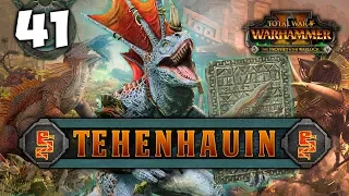 SMASHING UP THE UNDERWAY! Total War: Warhammer 2 - Lizardmen Campaign - Tehenhauin #41