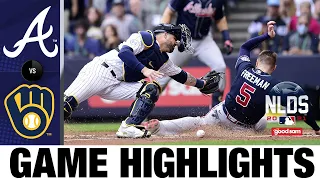 Braves vs. Brewers NLDS Game 2 Highlights (10/9/21) | MLB Highlights