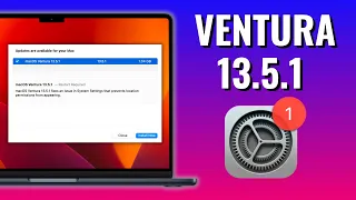 macOS Ventura 13.5.1 Update - What's new?