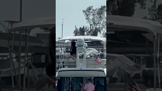 Miami Girl Dancing on a Boat