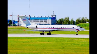 Tupolev Tu-134B-3 RA-65733 Russia - Air Force Landing at the Minsk MSQ/UMMS
